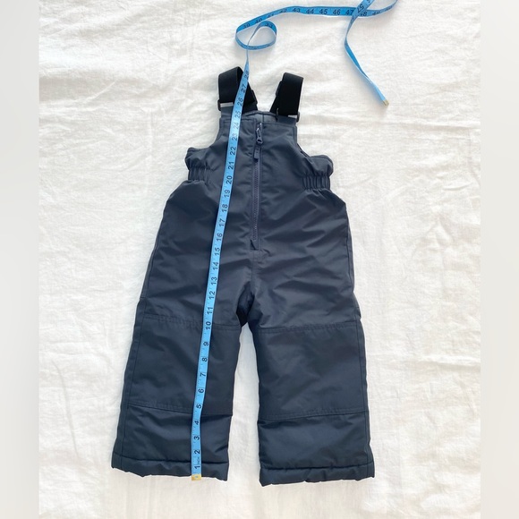 GUSTI Grey Bib Overall Snowpants Winter Wear 2T - Picture 5 of 11